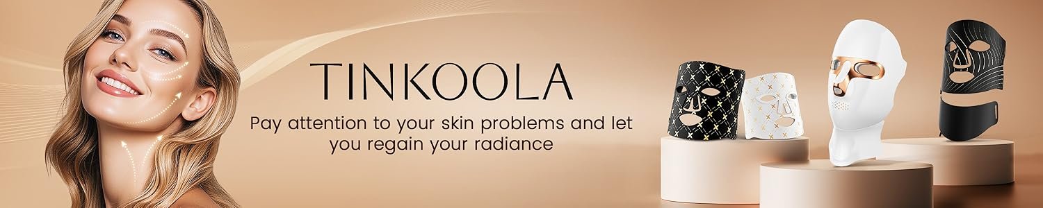 Tinkoola Red Light Therapy Masks website